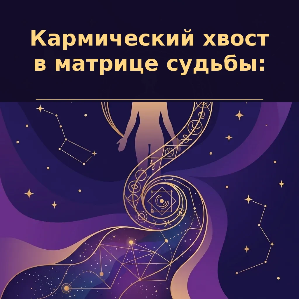 Кармический хвост в матрице судьбы: разбор на живом примере