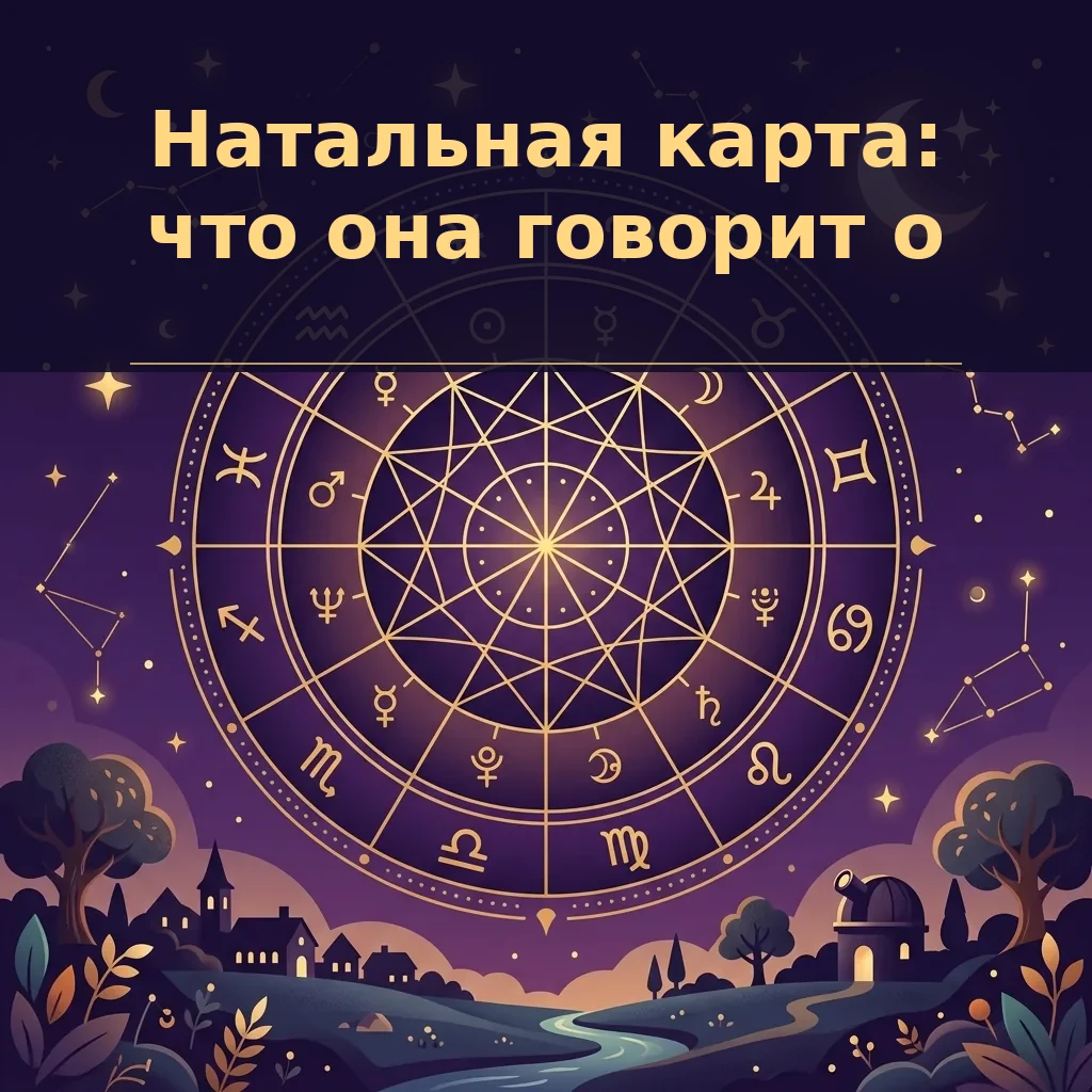 Натальная карта: что она говорит о дне, когда всё валится из рук