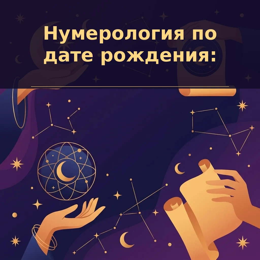 Нумерология по дате рождения: число судьбы и его значение