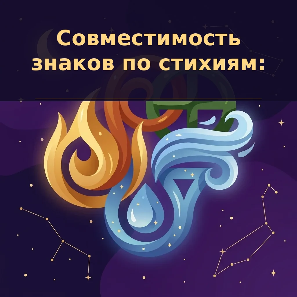 Совместимость знаков по стихиям: что говорит астрология о вашей паре